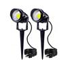 Waterproof Outdoor Tree Spotlight with Garden Ground Plug, Lawn Floodlight for Courtyard Landscapes