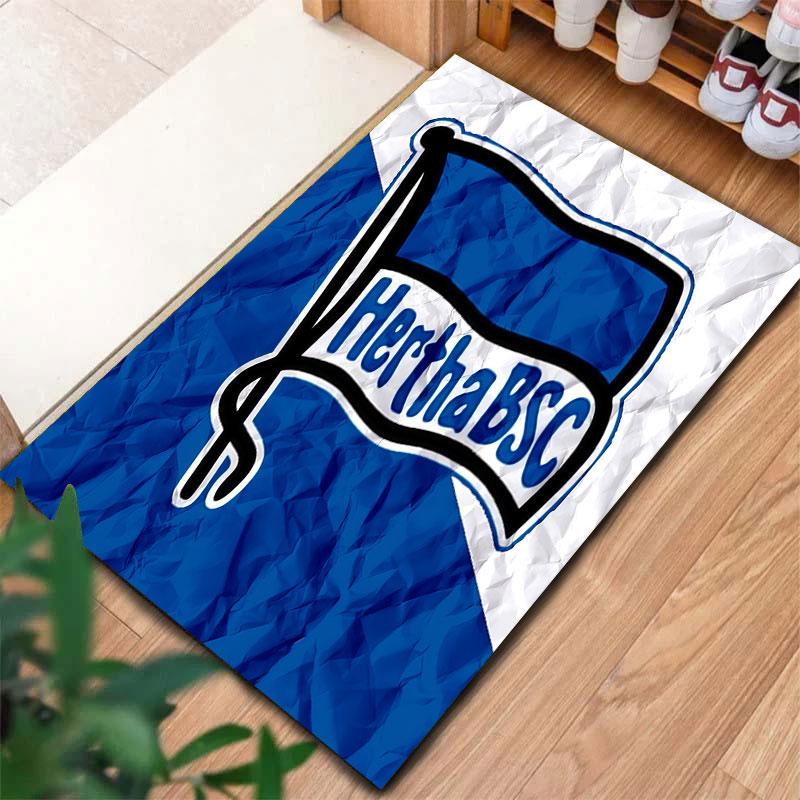Hertha BSC Carpet Rug for Living Room Bedroom Home Sofa Decoration,Kids play Non-slip Floor Mat