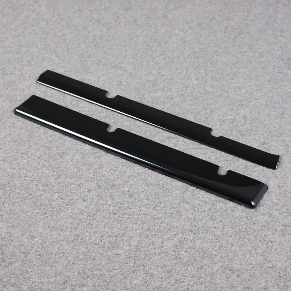 RUIQ Stainless Steel Lower Grille Fins Front Bumper Underlip Garnish for Daihatsu Hijet Truck Early Black (s500p/s510p, Model) -