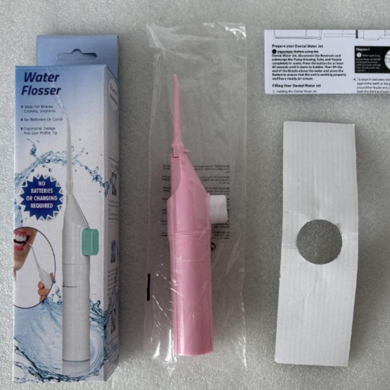 Irigator oral de înaltă presiune de uz casnic, portabil, dinți, apă curată, ață dentară manuală, scobitoare cu apă de înaltă presiune
