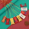 Dragon Boat Festival Scented Amulet Pouch – Brocade Sachet for Blessings and Protection, Small Empty Bag for Aromatherapy or Keepsakes