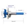 Practical 35mm Concealed Hinge Drilling Jig Drill Guide Forstner Hinge Jig Hole Woodworking DIY Tools for Cabinet Hinges