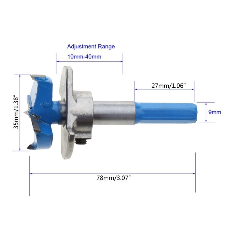 Practical 35mm Concealed Hinge Drilling Jig Drill Guide Forstner Hinge Jig Hole Woodworking DIY Tools for Cabinet Hinges