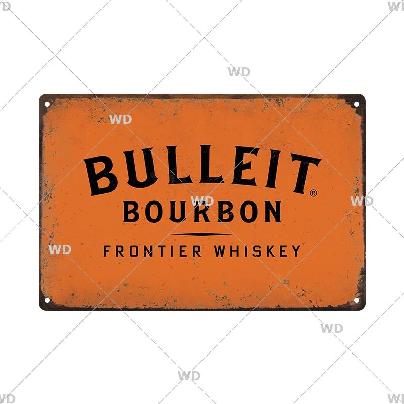 

Whisky Brand Metal Vintage Tin Sign Metal Sign Decorative Wall Plaque Advertising Plate Pub Bar Club Man Cave Decor Wall Decor 20x30cm