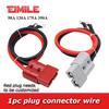 1pc 50A 120A 175A 350A Plug Connector With M8 M6 Terminal Line 600V 4-50 Square Male Female Rechargeable Battery Connector