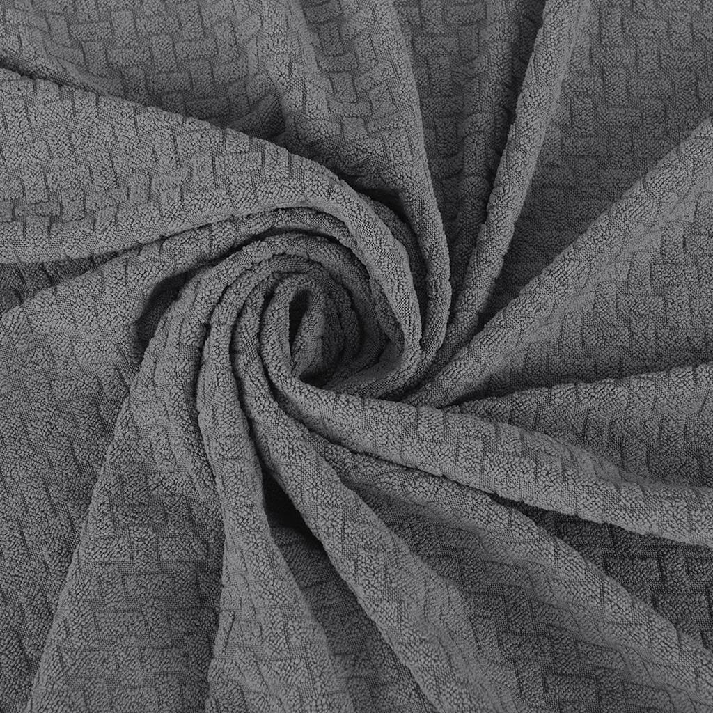 Solid Color Knitted Knot Jacquard Thickened Stretch Sofa Cover Fabric All-inclusive Sofa Cushion Cover