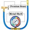 Comprehensive Maintenance Kit R134A Self Sealing Adapter and Hose Refrigerant Piercing Valves Refrigerant Filling Hose