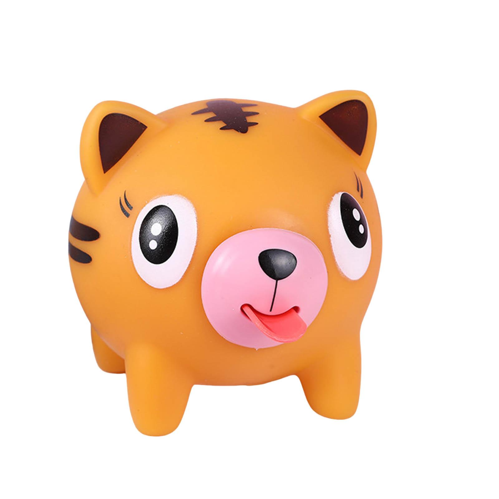 Voice Pig Toy Sound Sticking Tongues Children Doll Squeak Squeezing Anxiety Stress Squeaky Stress Toy Skateboard One Size