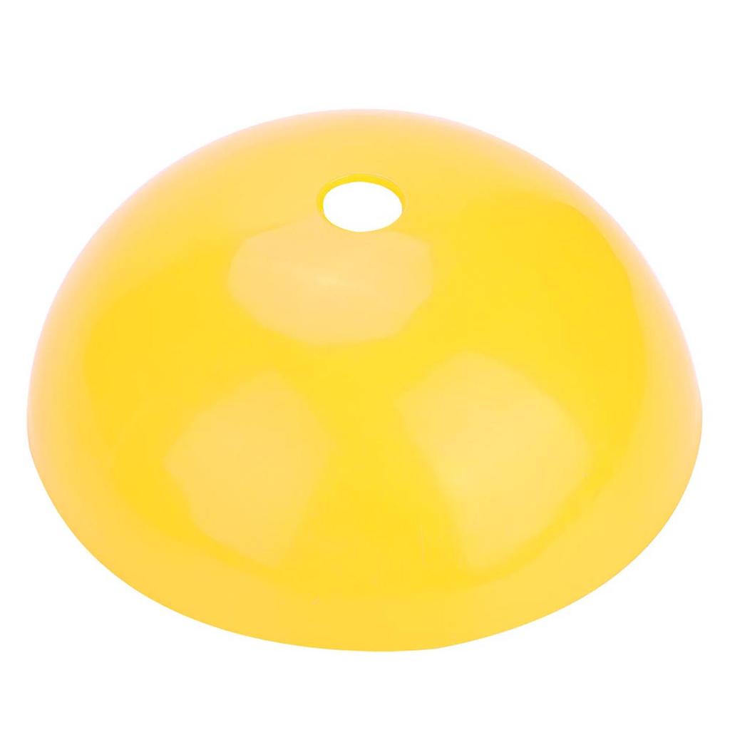 5pcs Soccer Training Cone Football Barriers Plastic Marker Holder Accessory (Yellow)