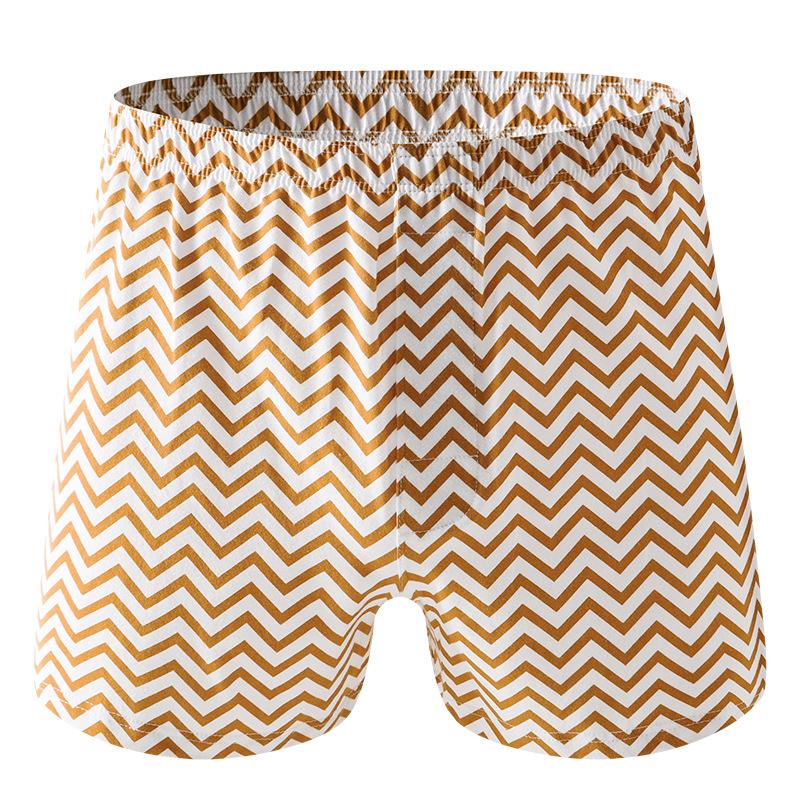 Men’s Loose-Fit Aro Trousers: Breathable Sports Boxer Shorts with Stripes, Plus Size Boxer Shorts M (recommended 45-60kg )