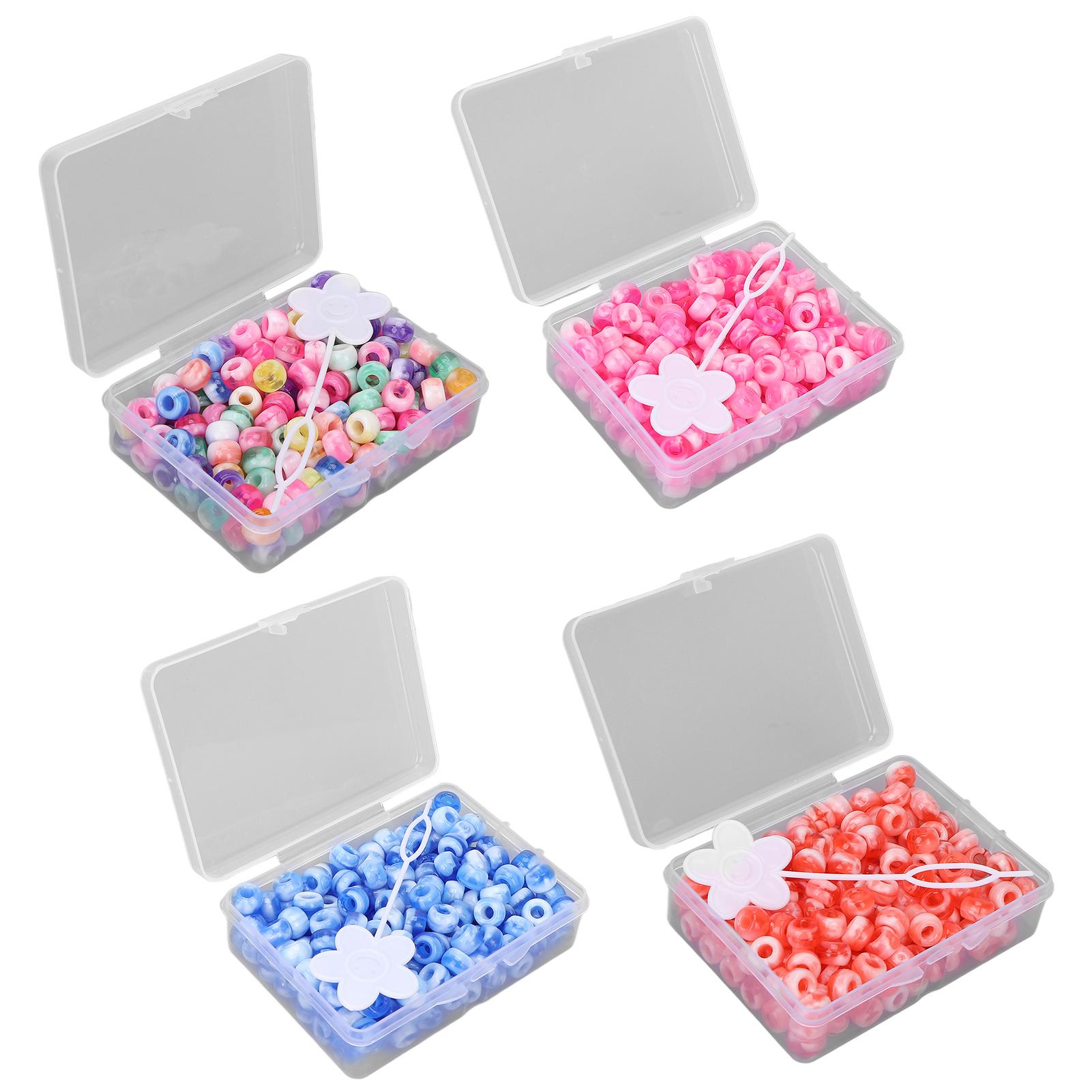 Набор бусин Pony для изготовления украшений в конфетных цветах — фото 4
