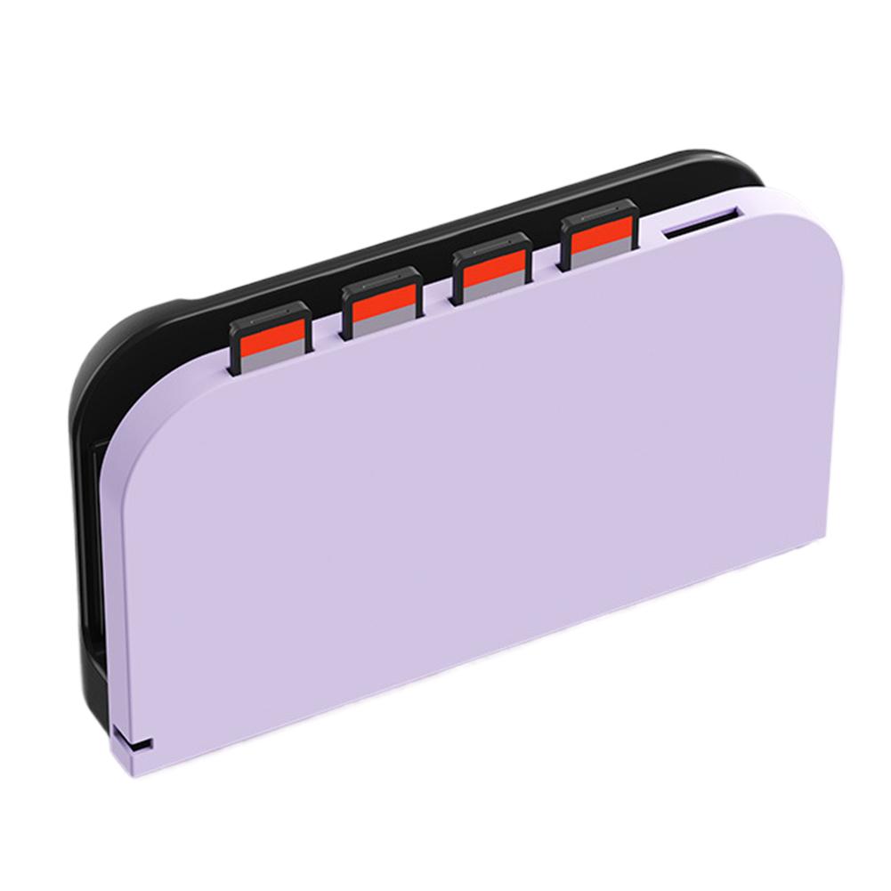 TPU Protective Case for Switch 2 with 5 Game Card Slots Anti-Scratch Cover Shockproof Storage Shell For NS 2 Game Accessories