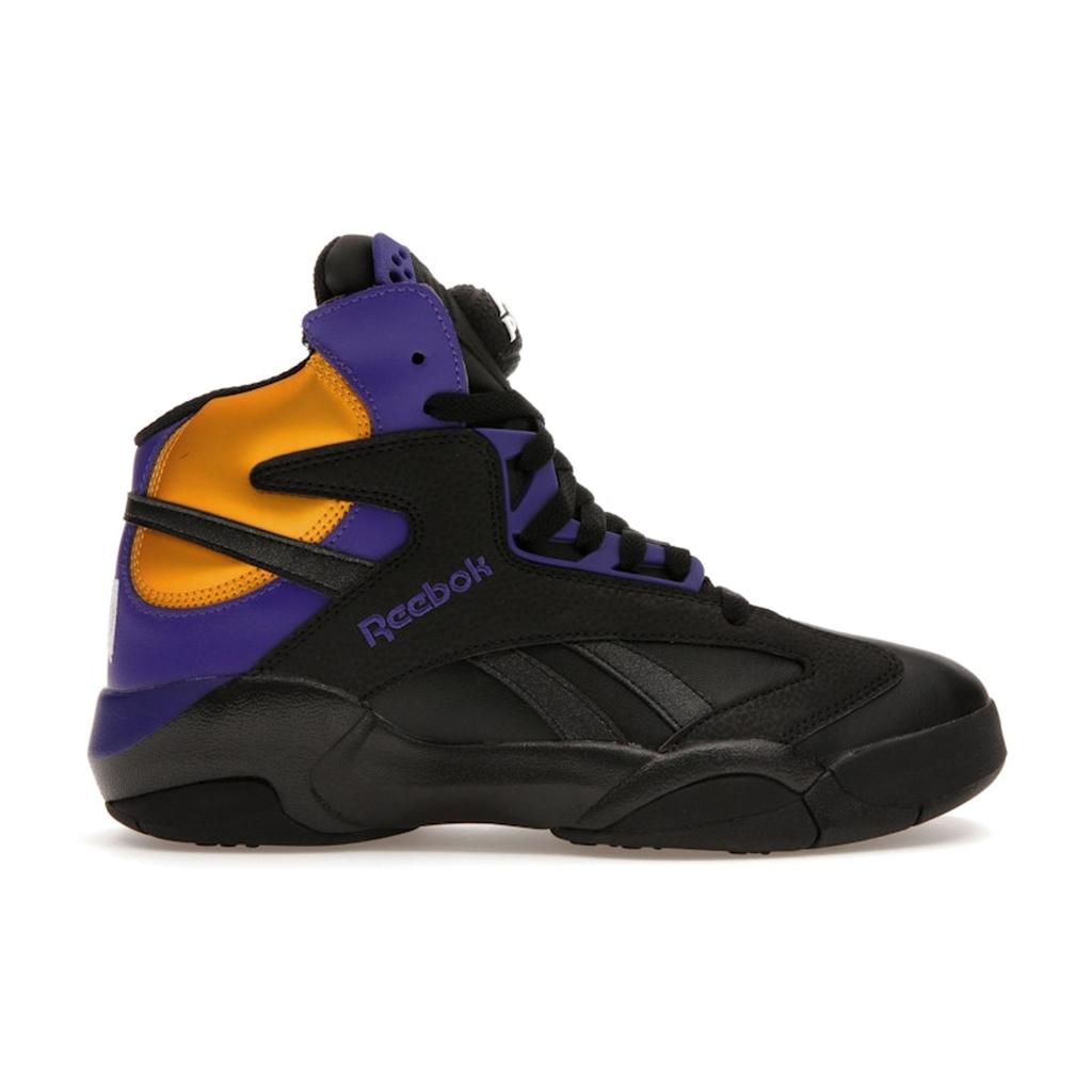 Reebok Shaq Attaq LA to LA Herren-Sneakers Schwarz Core-Black Bold-Purple GY7127