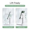 Live Phone Stand Multifunctional Telescopic Folding Mini Phone Holder Foldable Mobile Phone Bracket Desk for Iphone Ipad Xiaomi Huawei Samsung Tablet