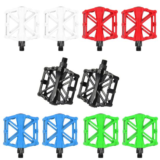 1 Paar Stabile Pedale Gedichtetes Lager Anti-Rutsch-Stifte Gute Zähigkeit Fahrradpedale