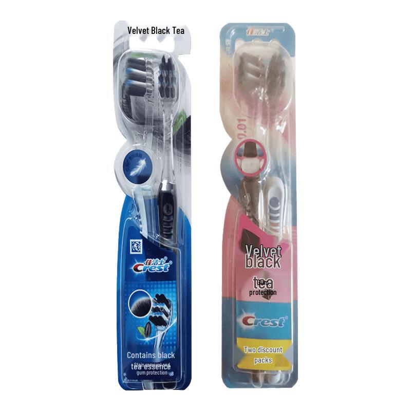 

Crest Velvet Black Tea Gum Care Toothbrush Twin Pack