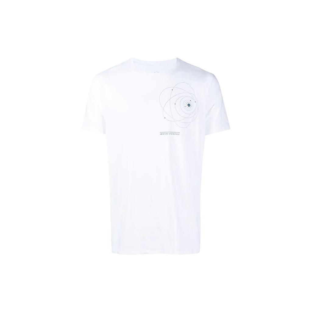 Armani Exchange AE T Shirt Men's White 3LZTAC-ZJ5ZZ-1100