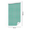 Geometric rhombus wallpaper in teal and white for living room and bedroom 50x1000