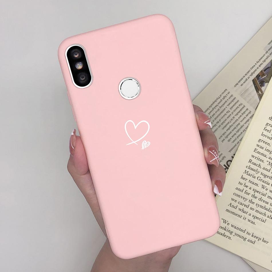 Case For Xiaomi Redmi S2 Y2 Cover Soft Matte Cute Pattern Silicone TPU Phone Case for Xiaomi RedmiS2 S 2 Y 2 Cases Back Cover