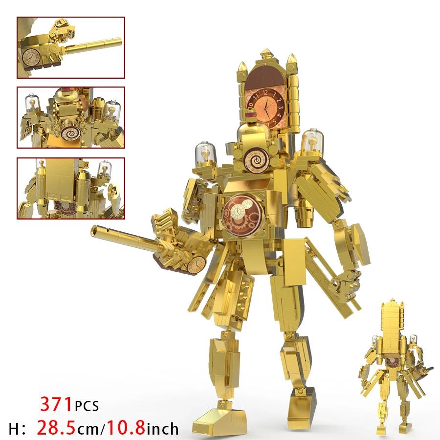 Skibidi Toilet Figure Construction Toys For Male Titan TVMan Speakerman Titan Drill Man Blocks Model Toys Kids Toys