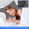 Butterfly Shaped Pillowcase Polyester Cervical Pillowcase with Zipper Smooth Soft Satin Neck Pillows Cover Bedding Accessories