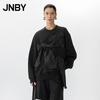 JNBY Spring 2025 Loose Fit Cotton Pullover Sweatshirt
