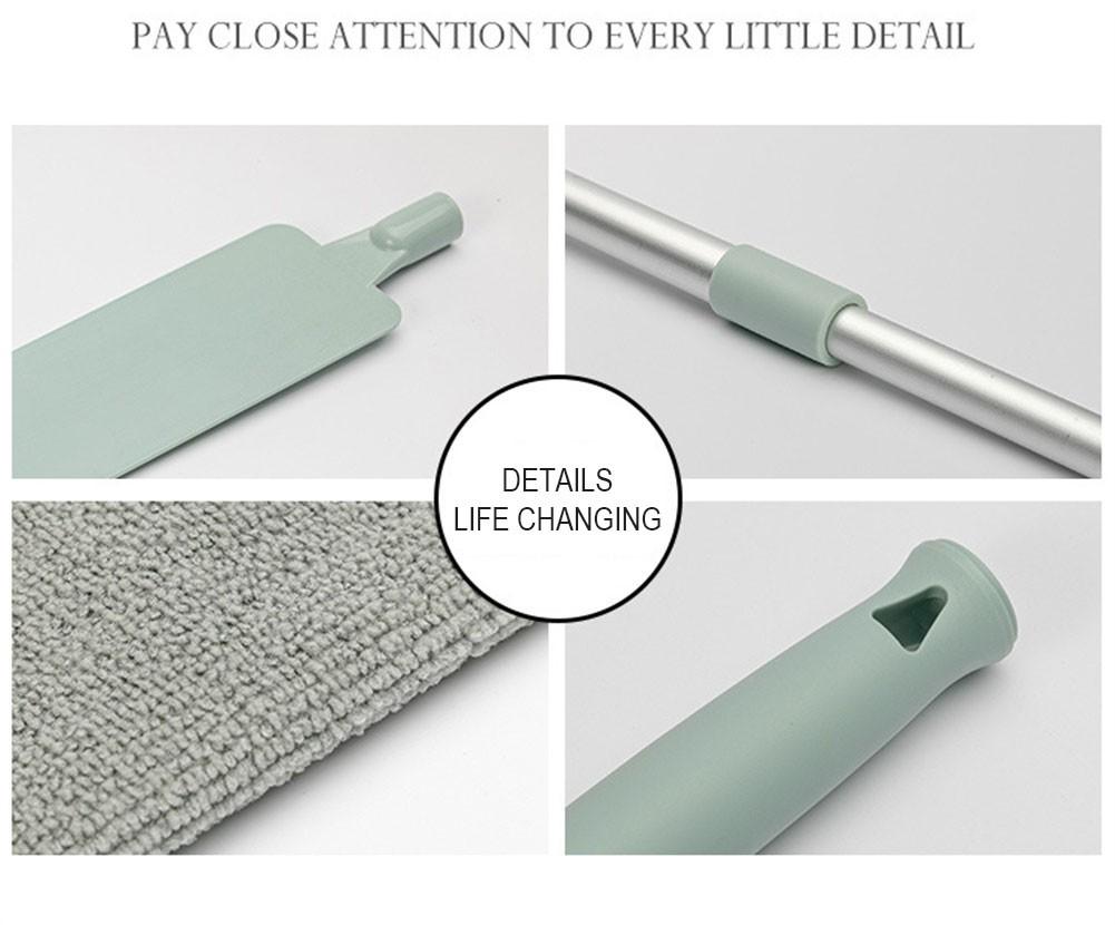 Teleskop-Reinigungsbürste mit langem Griff zum Staubwischen und Staubkehren in Fugen