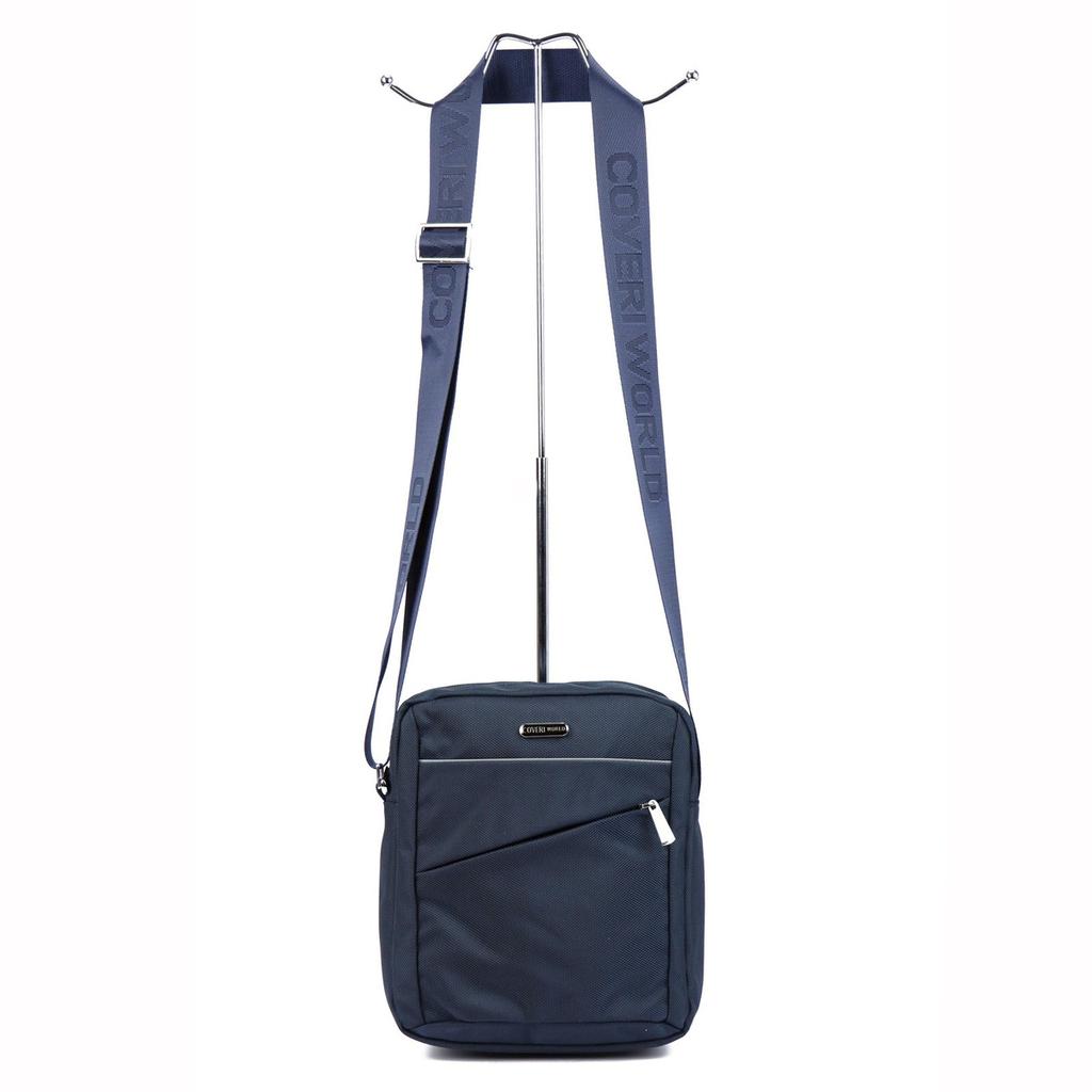 Trwała saszetka męska wykonana z poliestru Coveri World CW6257