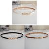 Fashion Waist Belt For Dresses With Zinc Alloy Buckle Summer Accessory For Women