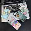 Travel Map Artistic Pattern Shockproof Phone Case for iPhone 17 Air 16 16E 15 Pro Max 14 Plus 13 Mini 12 Back Cover Anti Fall Fu