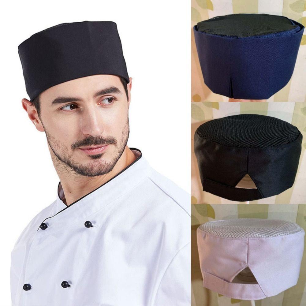 Wear Resistant Breathable Sushi Cap Japanese-Style Head Circumference Chef Hat  Bakery
