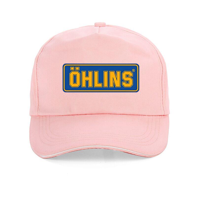 Men Ohlins Shock Suspension Car Motorcycle Sport Racing Baseball Cap Summer Casual Racing Ohlins Hat