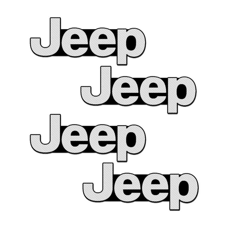 2/4Pcs 3D Aluminum Car Audio Speaker Decorate Badge Sticker for Jeep JK JL TJ Renegade Patriot Wrangler Cherokee Patriot Trail Liberty