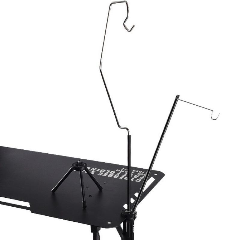 Outdoor Foldable Aluminum Alloy Tactical Lamp Stand for Camping