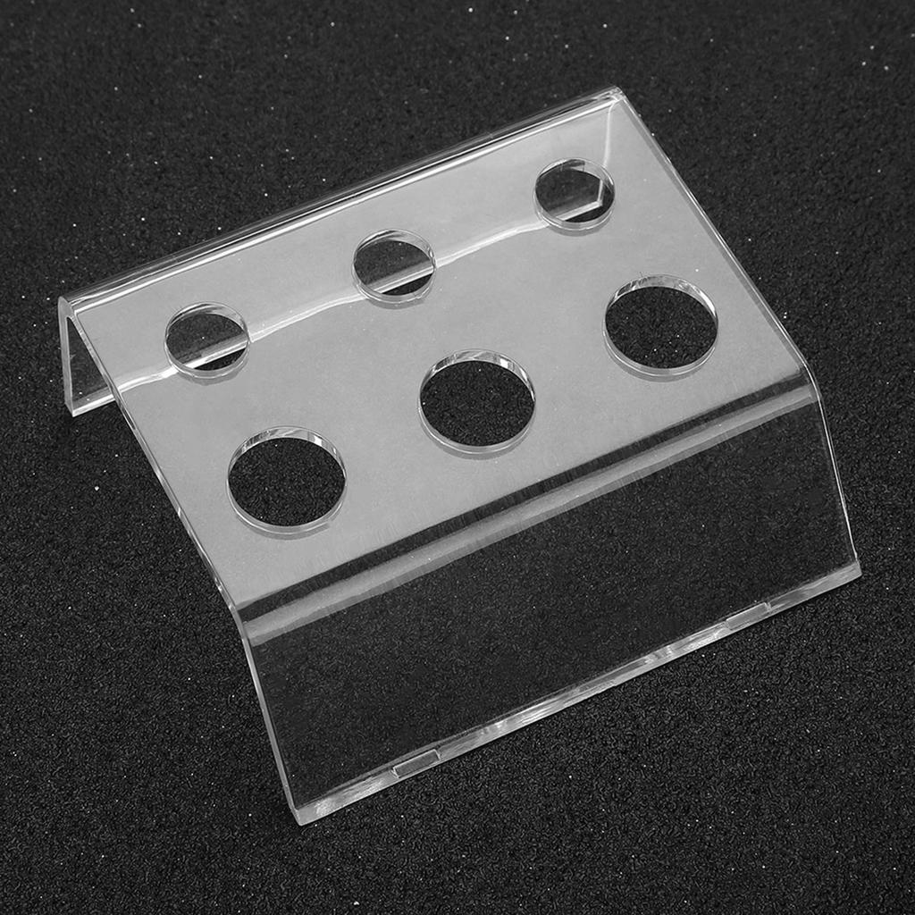 Arched Acrylic Tattoo Permanent Makeup Microblading Pigment Cup Cap Stand Ink Holder