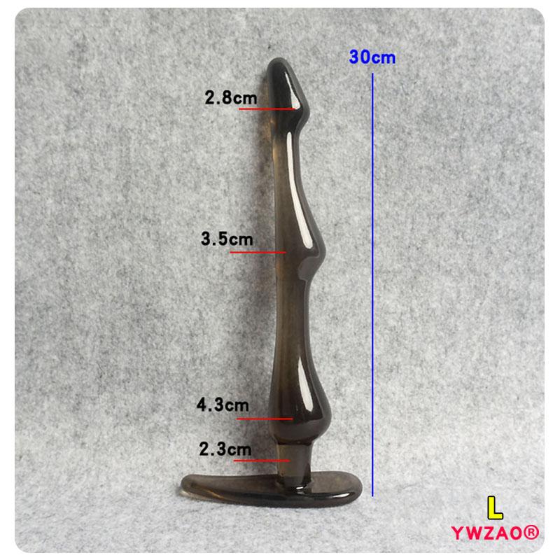 YWZAO Anální zástrčka 30 cm dlouhá Použití při odchodu G69