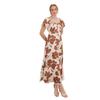 Lovedrobe Womens/Ladies Floral Ruched Front Midi Dress