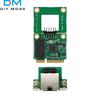 M.2 A+E/Mini PCIE to RJ45 COM Port 2.5Gb Network Adapter RTL8125BG Chip 2.5G/1G/100Mbps Gigabit Ethernet LAN Card for Desktop PC