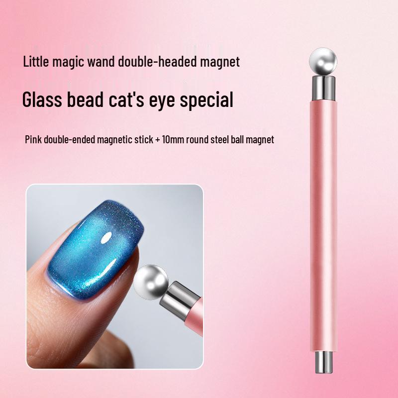 Upgraded Dual-Ended Cat Eye Gel Magnet Pen for Nail Art