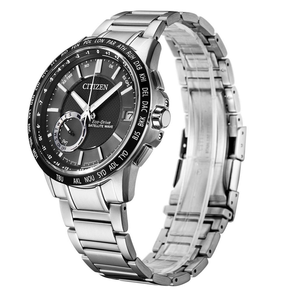 Citizen Ecology Drive Kollektion Lichtbetriebenes Quarzwerk Titanarmband Uhr Herrenuhren CC9015-54E