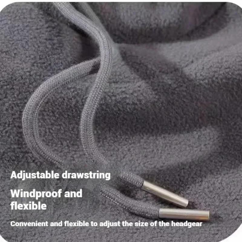 Winter Cycling Face Mask Windproof Cold-Proof Outdoor Fleece-Lined Warm Face Protection Ski Mask Amagi