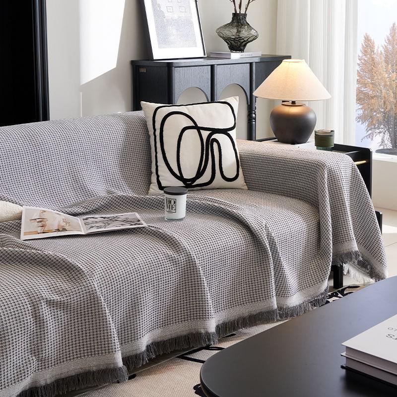 Universal Non-Slip Sofa Blanket: All-Season, Full-Cover, Multi-Functional Sofa Towel