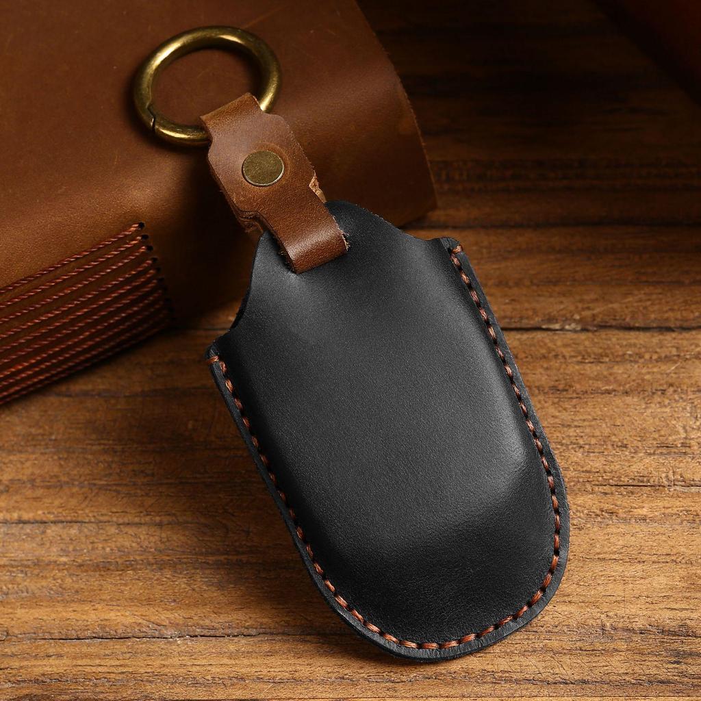 Lynk & Co 01/02 Retro Crazy Horse Leather Key Case - Creative Fashion Protection