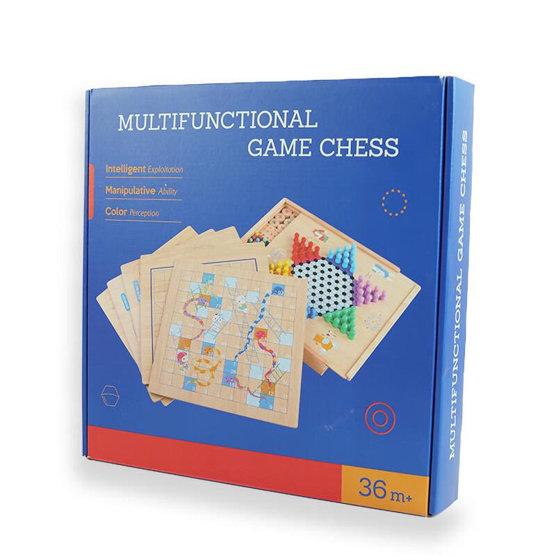Brangdy 36-in-1 Kids Multi-Game Board Set