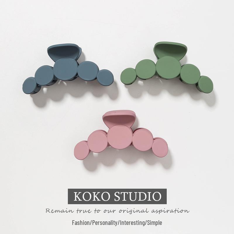 Korean Mori Girl Style Large Hair Claw Clip – Elegant Adult Headwear