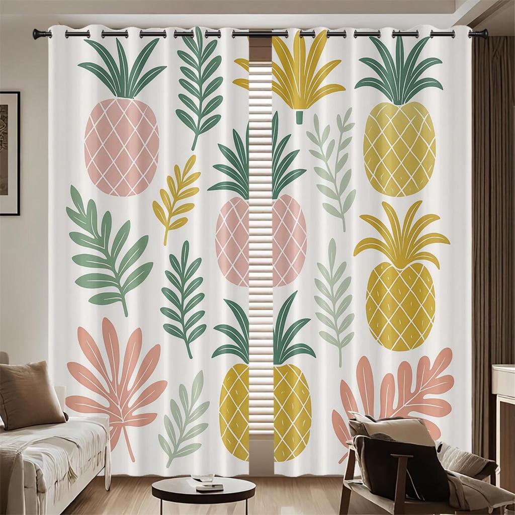 Individuelle Sonnenblumen Verdunkelungsvorhänge - Hochpräziser Digitaldruck, Verdicktes Polyester, Sonnenschutz