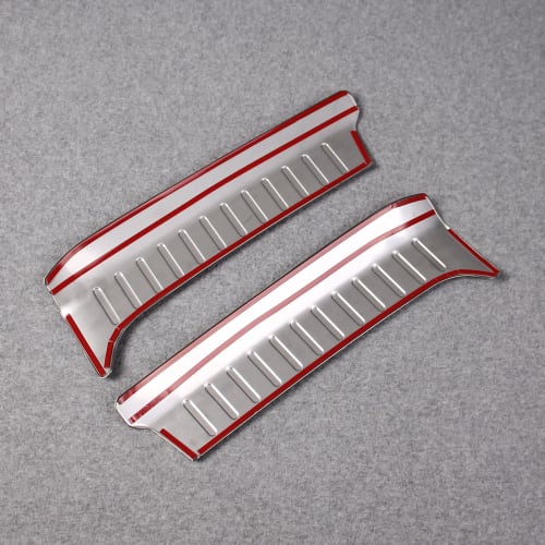 Ruiq Nissan New Note E13 Exclusive Interior Stainless Luggage Kicking Plate Scuff Plate Back Rear Inner Scuff Cover Guard Board Protection Garnish Nis