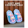 Children's slippers for girls in summer, cute cartoon indoor non-slip soft-soled slippers for girls, suitable for outdoor wear, parent-child matching