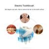 Household Ultrasonic Rechargeable Silicone U Shaped Electric Toothbrush Teeth Whitening Brush(White