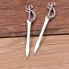 15 DIY Alloy Weapon Charms: Swords, Knives, Guns, Bows & More